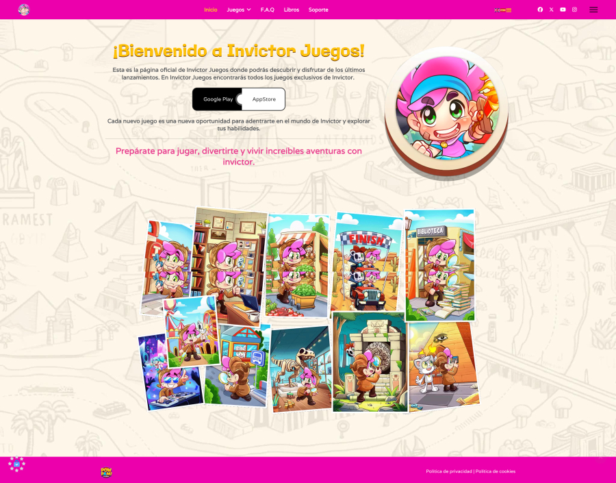 ¡Nueva Plataforma para Todos los Juegos de Invictor: Descubre invictorjuegos.com!