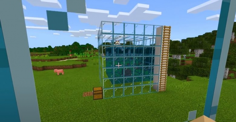 ¿Se puede sobrevivir dentro de un cubo de Minecraft? El reto viral de un youtuber